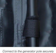 Porch Shield 100% Waterproof Universal Generator Cover Generator Dust Sheets Black