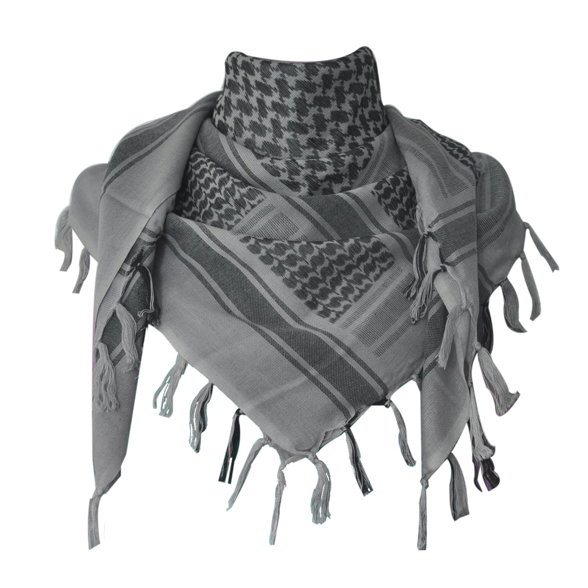 Hlonon Shemagh Tactical Desert Scarf Men & Women 100% Cotton Scarf