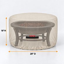 Round - Fire Pit Cover