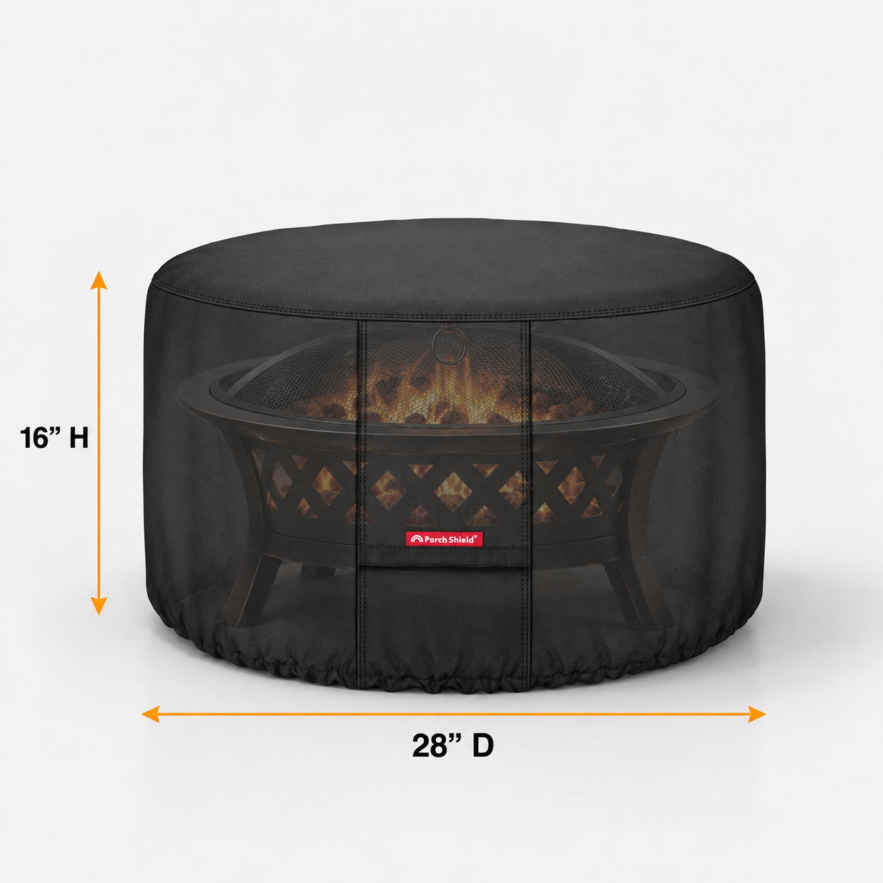 Round - Fire Pit Cover