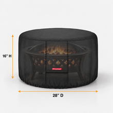 Round - Fire Pit Cover