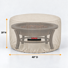 Round - Fire Pit Cover