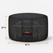 Round - Fire Pit Cover