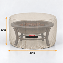 Round - Fire Pit Cover