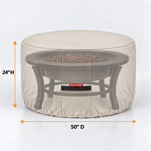 Round - Fire Pit Cover