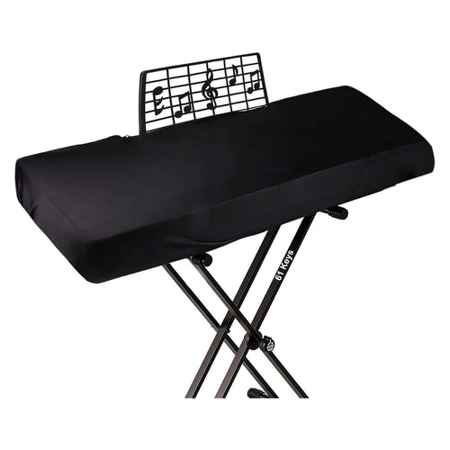 Explore Land Stretchy 61/88 Keys Piano Keyboard Dust Cover with Music Stand Opening for Digital Electronic Piano