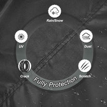Explore Land Seasonal Tire Cover - Spare Tire Bag with Handle, Heavy Duty Winter Wheel Storage Tote Against Dust and Scratches, 4 Pack