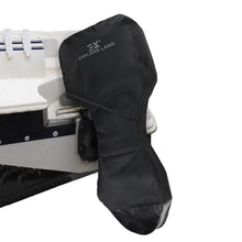 Explore Land Fade Resistant Full Outboard Motor Cover - Waterproof Upgraded Strong 600D Heavy Duty Boat Engine Covers Fit for Motor 30-250 HP, Black