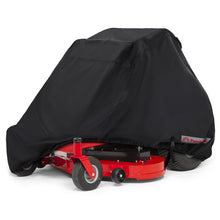 Porch Shield Zero Turn Mower Cover - Waterproof Heavy Duty Riding Lawn Tractor Cover Up to 54-64 inches Decks Black