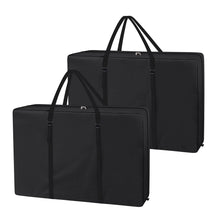 Explore Land Heavy Duty Chair Storage Bag for Folding Longue Zero Gravity Light Weight Transport Folding Rollator Walker (Black)
