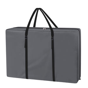 Explore Land Heavy Duty Chair Storage Bag for Folding Longue Zero Gravity Light Weight Transport Folding Rollator Walker (Black)