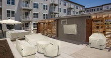 Porch Shield Patio Table Cover - Waterproof Outdoor Dining Table and Chairs Furniture Set Cover Rectangular