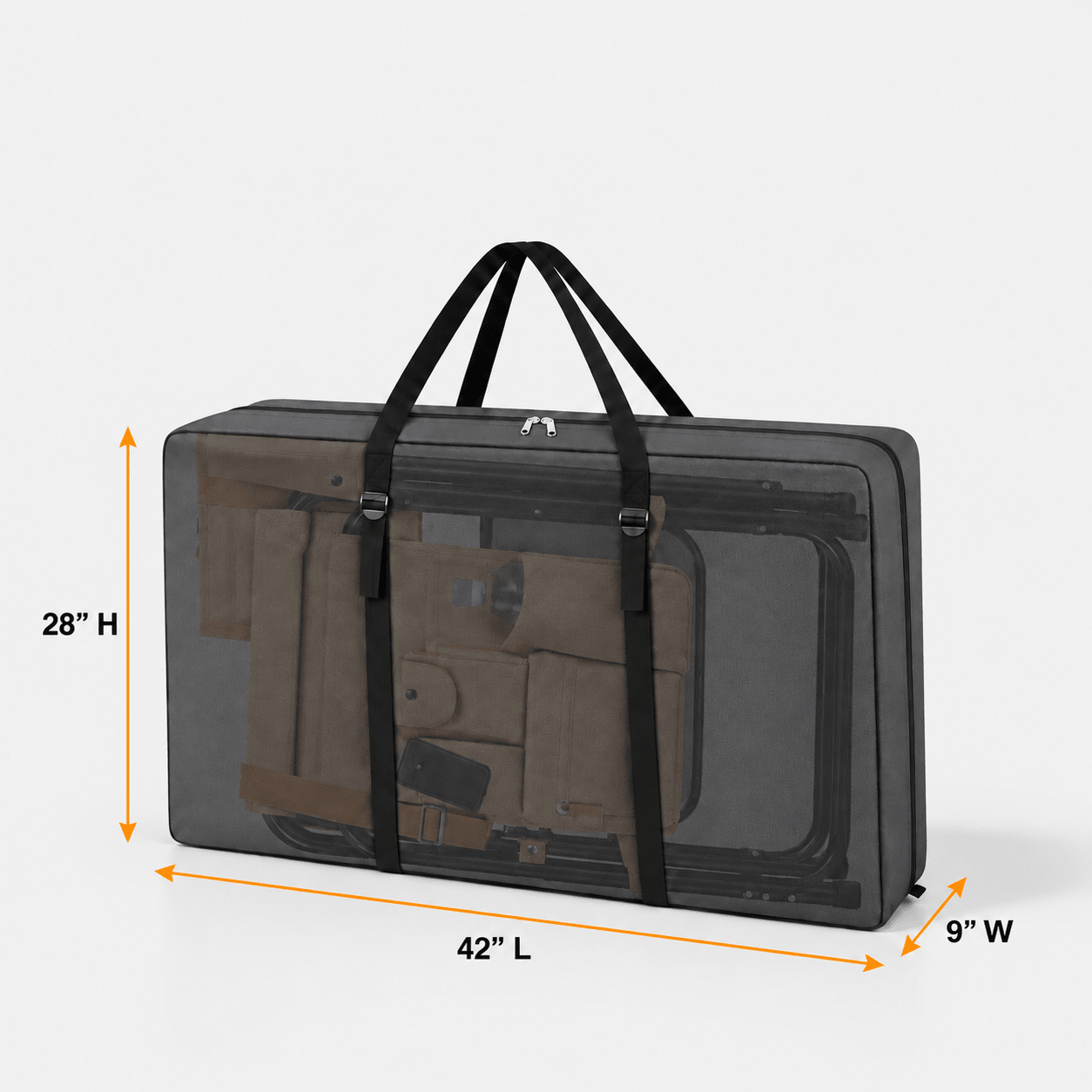 Chair Storage Bag Grey - Explore Land
