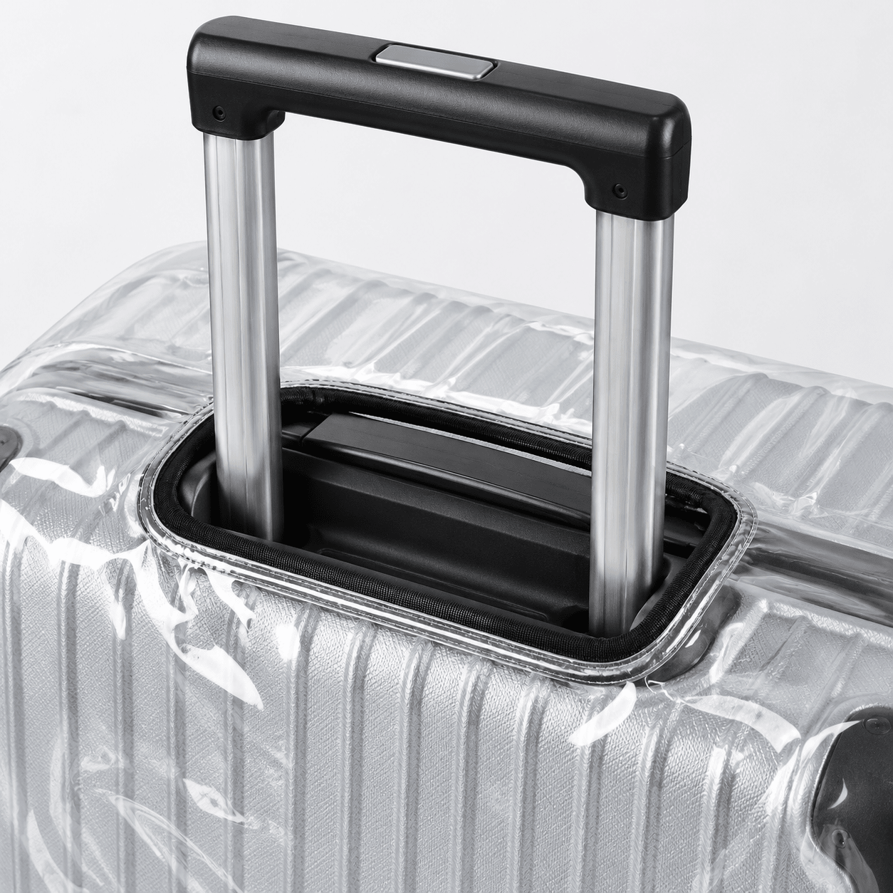 Clear PVC Suitcase Cover Protector L - Explore Land