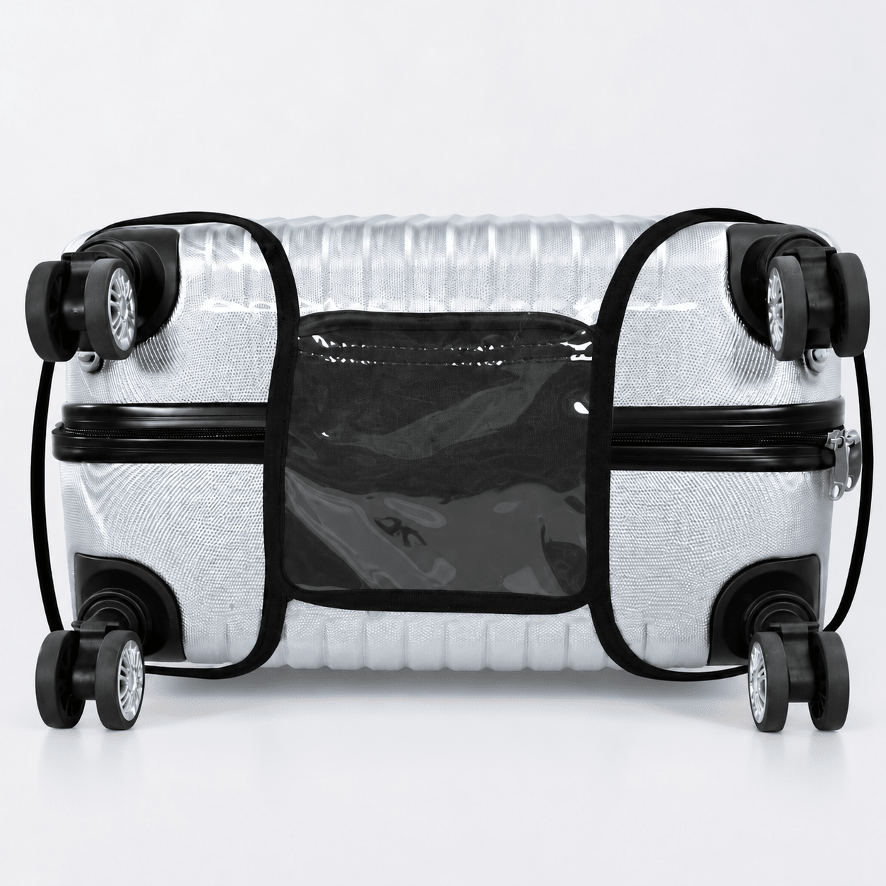 Clear PVC Suitcase Cover Protector L - Explore Land