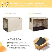 Dog Crate Cover 24.0"L x 18.0"W x 20.0"H Grey - Explore Land
