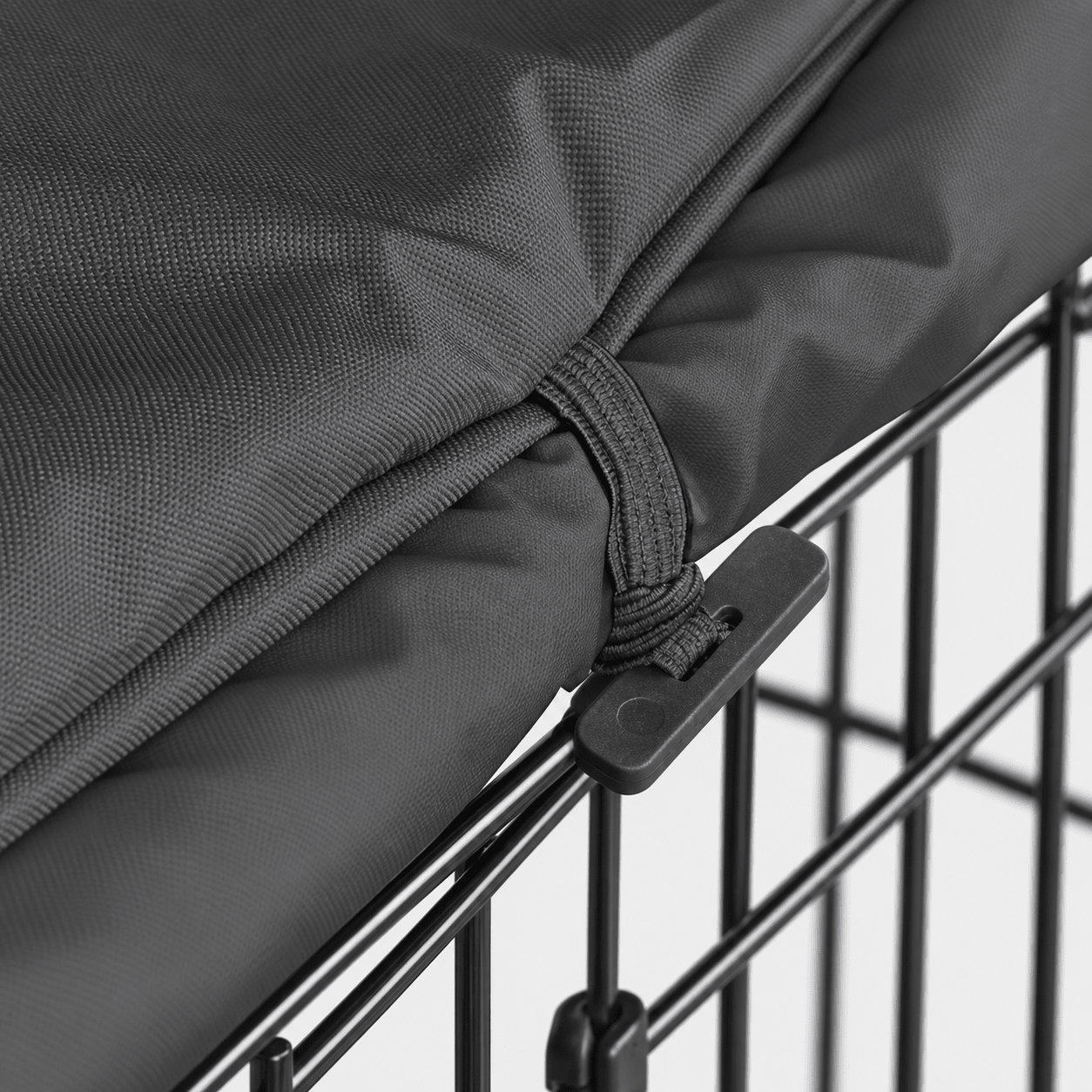 Dog Crate Cover Black 24.0"L x 18.0"W x 20.0"H - Explore Land