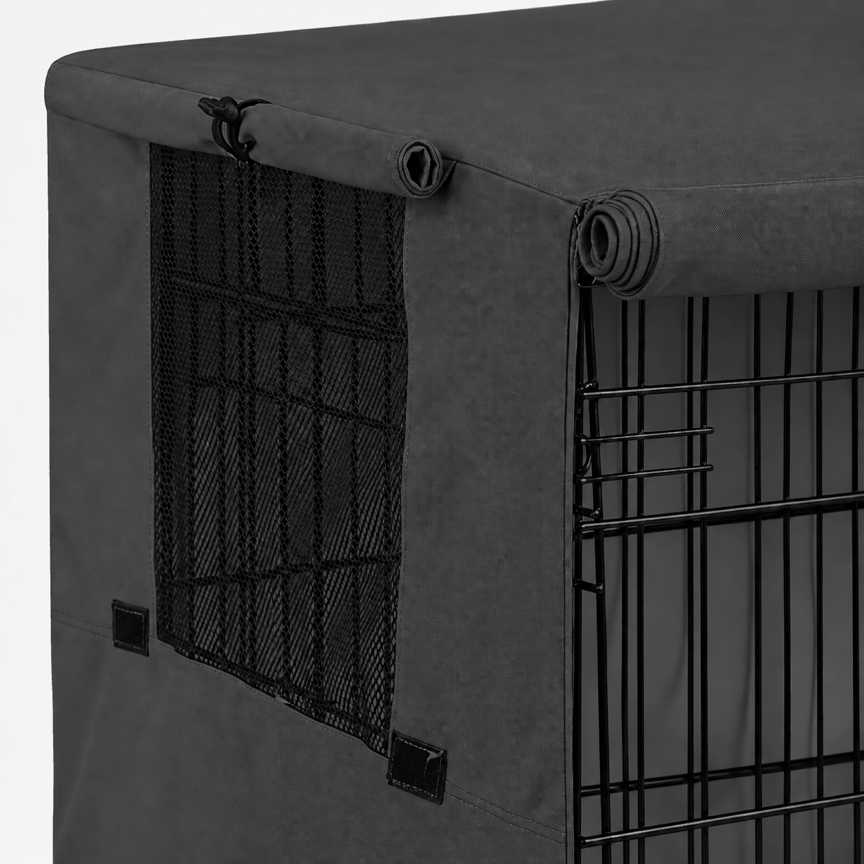 Dog Crate Cover Black 24.0"L x 18.0"W x 20.0"H - Explore Land