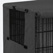 Dog Crate Cover Black 24.0"L x 18.0"W x 20.0"H - Explore Land