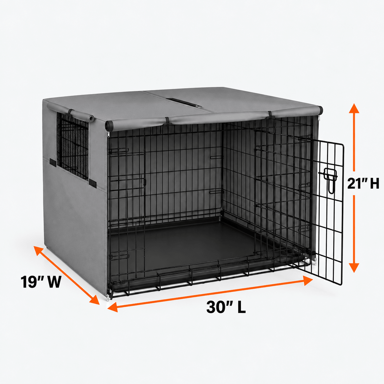 Dog Crate Cover Tan 30.0"L x 19.0"W x 21.0"H - Explore Land
