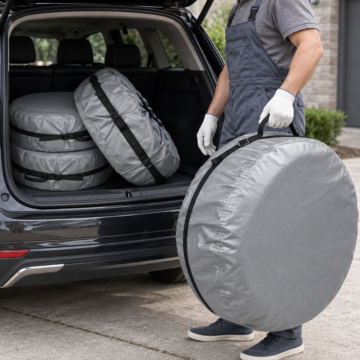 Tire Storage Cover Set