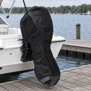 Full Outboard Motor Cover Black 100-150 HP - Explore Land