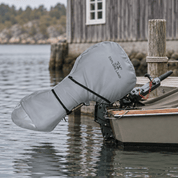 Full Outboard Motor Cover Grey 100-150 HP - Explore Land