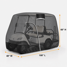 Golf Cart Cover 4 person (108L x 48 W x66H inch) - Explore Land