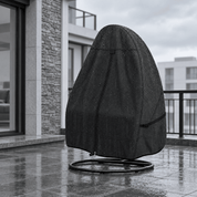 Hanging Egg Chair Cover Black Double Seat - Explore Land