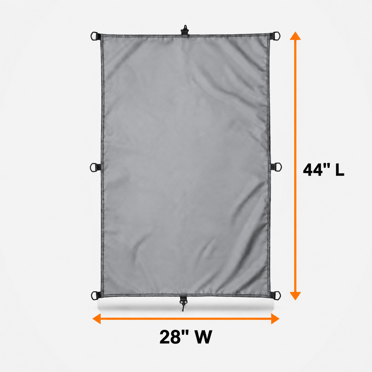 Kayak Cockpit Cover Grey 44L x 28W - Explore Land
