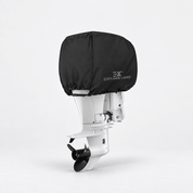 Outboard Motor Cover Black up to 25 HP - Explore Land