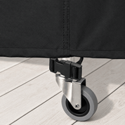 Outdoor Cooler Cart Cover Black 36"L x 20"W x 32"H - Explore Land