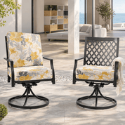 Outdoor Cushion Cover Diana 23"W x 23"D x 4"H - Explore Land