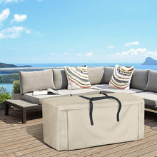 Patio Cushion Storage Bag 48"L x 15"W x 22"H Beige - Explore Land
