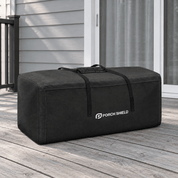 Patio Cushion Storage Bag Black 62"L x 20"W x 28"H - Explore Land