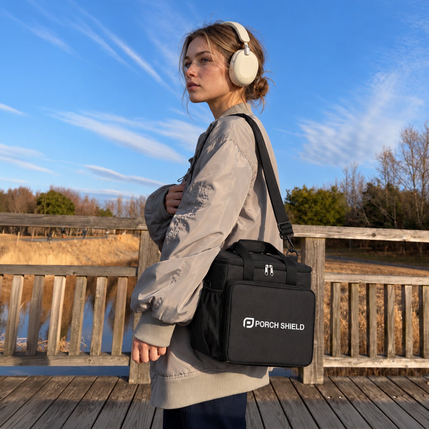 Power Station Carry Bag Black Fit 160W-300W - Explore Land