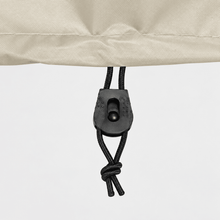 Round - Fire Pit Cover Beige 44"D x 24"H - Explore Land