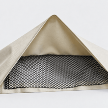 Round - Fire Pit Cover Beige 44"D x 24"H - Explore Land