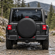 Spare Tire Cover Black Fits Tire Diameters 26''-27.75" - Explore Land