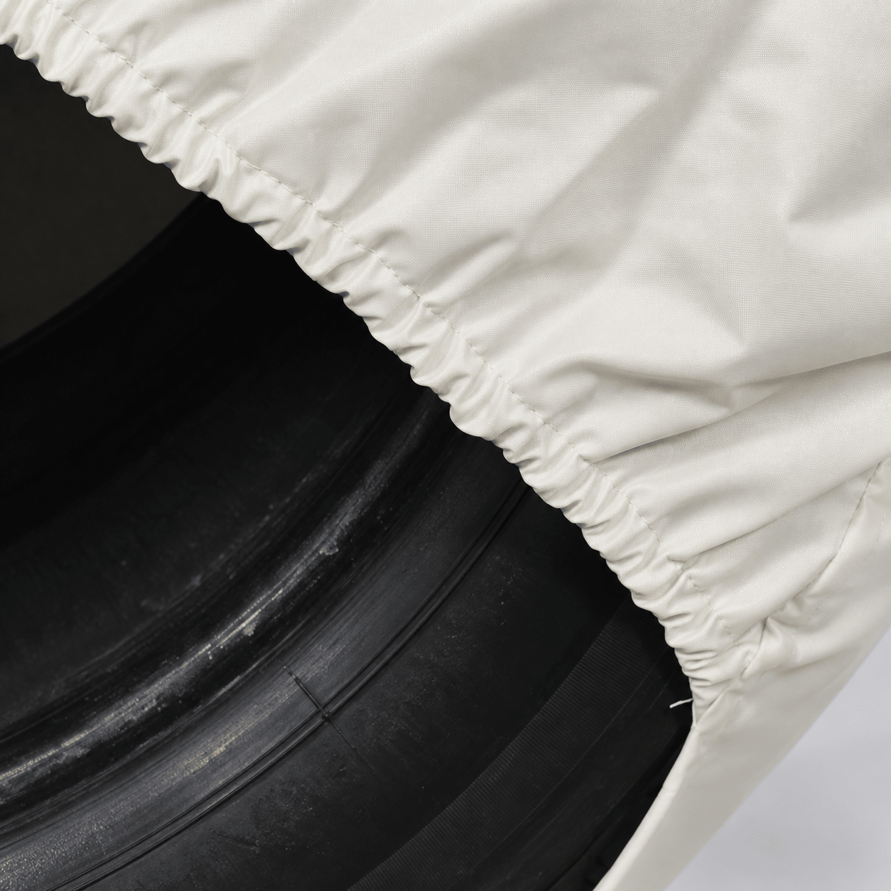 Spare Tire Cover white Fits Tire Diameters 26''-27.75" - Explore Land