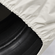Spare Tire Cover white Fits Tire Diameters 26''-27.75" - Explore Land