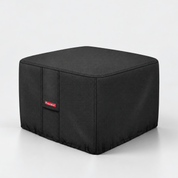Square - Fire Pit Cover Black 44"L x 44"W x 24"H - Explore Land