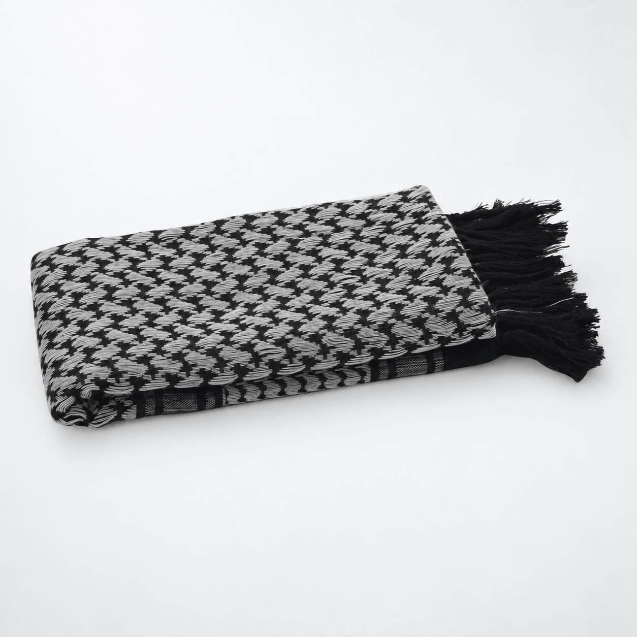 Tactical Shemagh Scarf Black Contrast - Explore Land