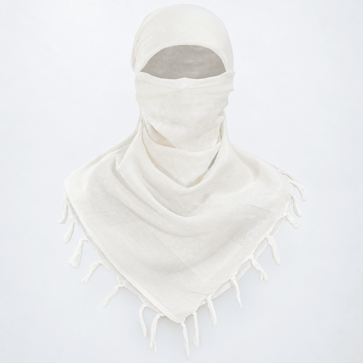 Tactical Shemagh Scarf Black Contrast - Explore Land