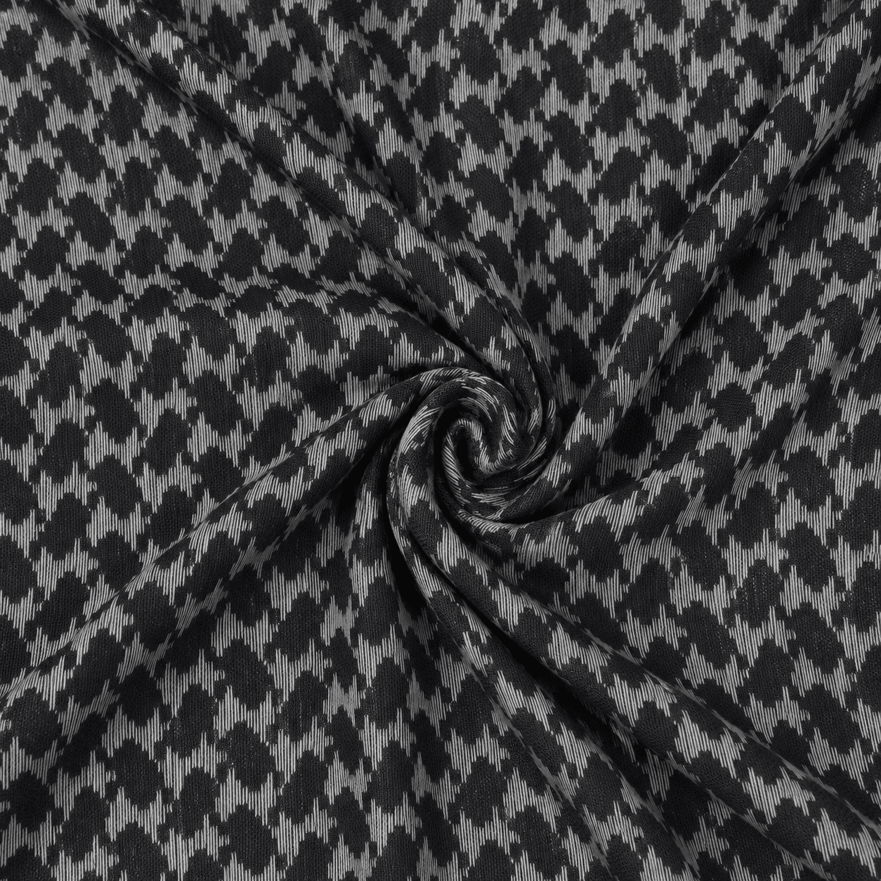Tactical Shemagh Scarf Black Contrast - Explore Land