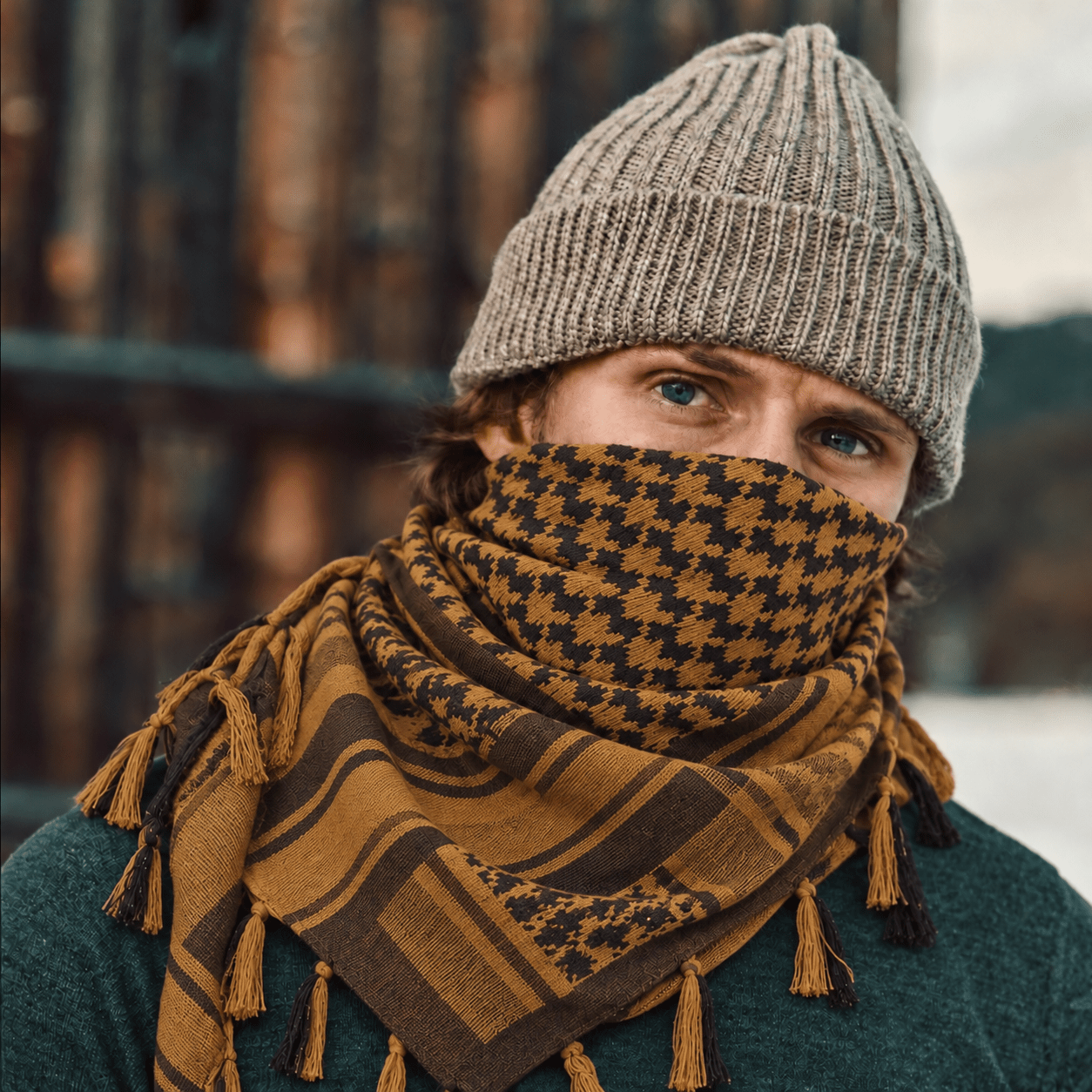 Tactical Shemagh Scarf Coyote Ridge - Explore Land
