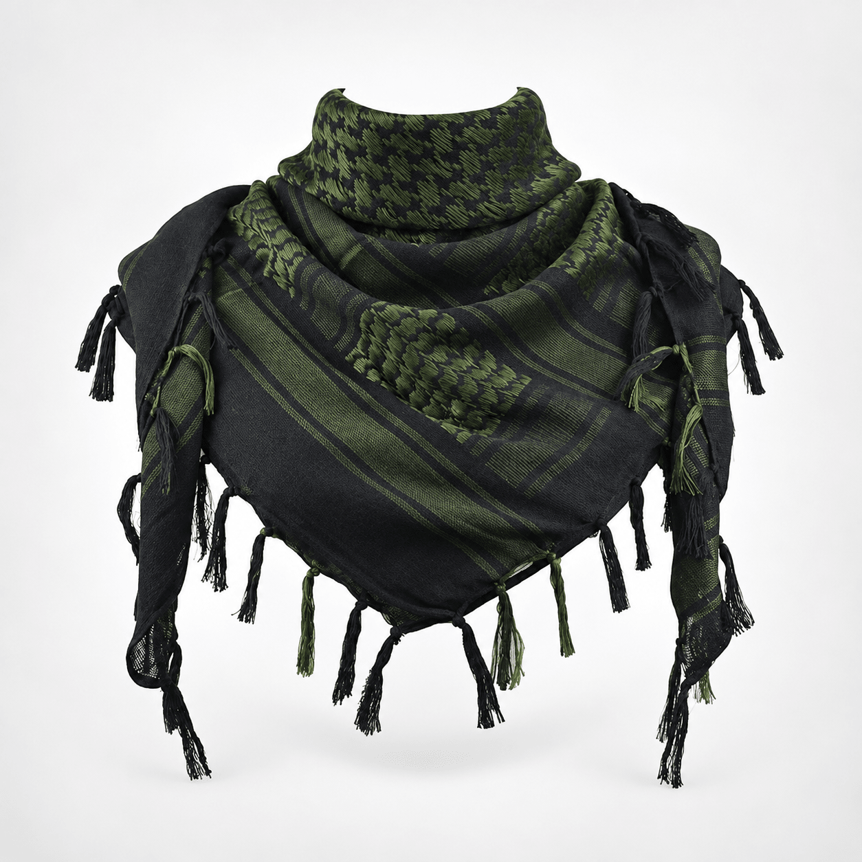 Tactical Shemagh Scarf Green Shadow - Explore Land