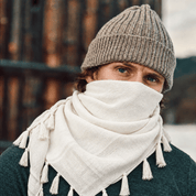 Tactical Shemagh Scarf Pure White - Explore Land