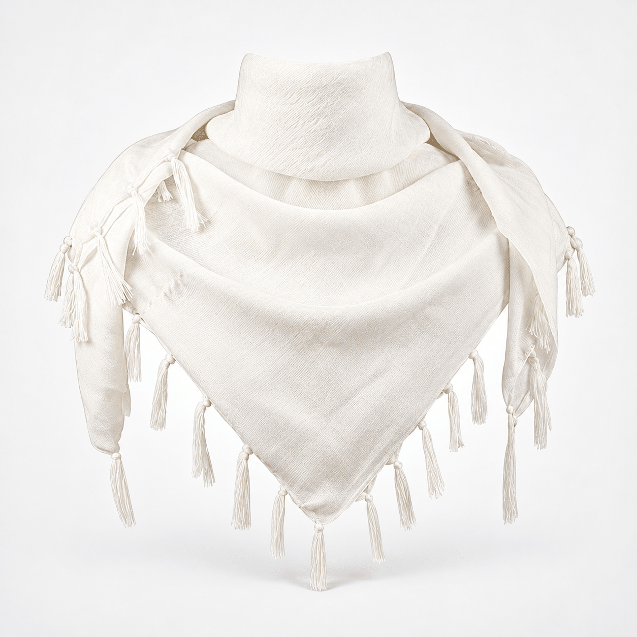 Tactical Shemagh Scarf Pure White - Explore Land