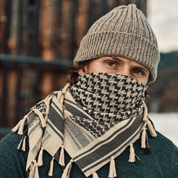 Tactical Shemagh Scarf Tan Shadow - Explore Land